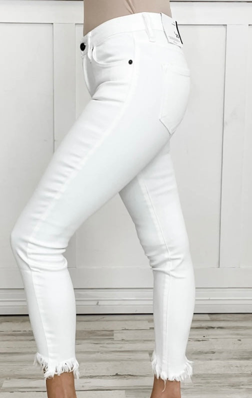 Kan Kan High Rise Ankle Skinny Jeans