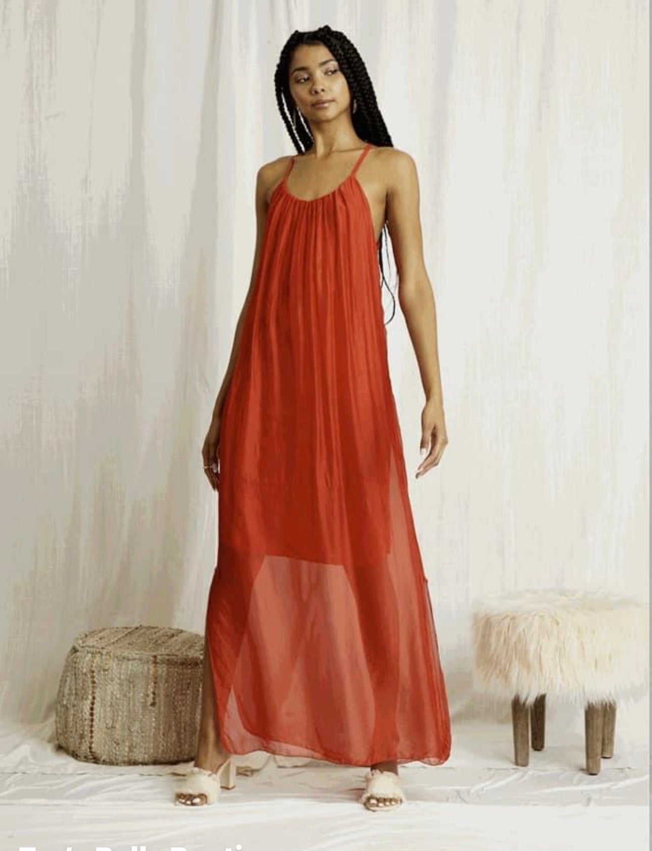 Lolita Red Silk Scandal Italy Dress