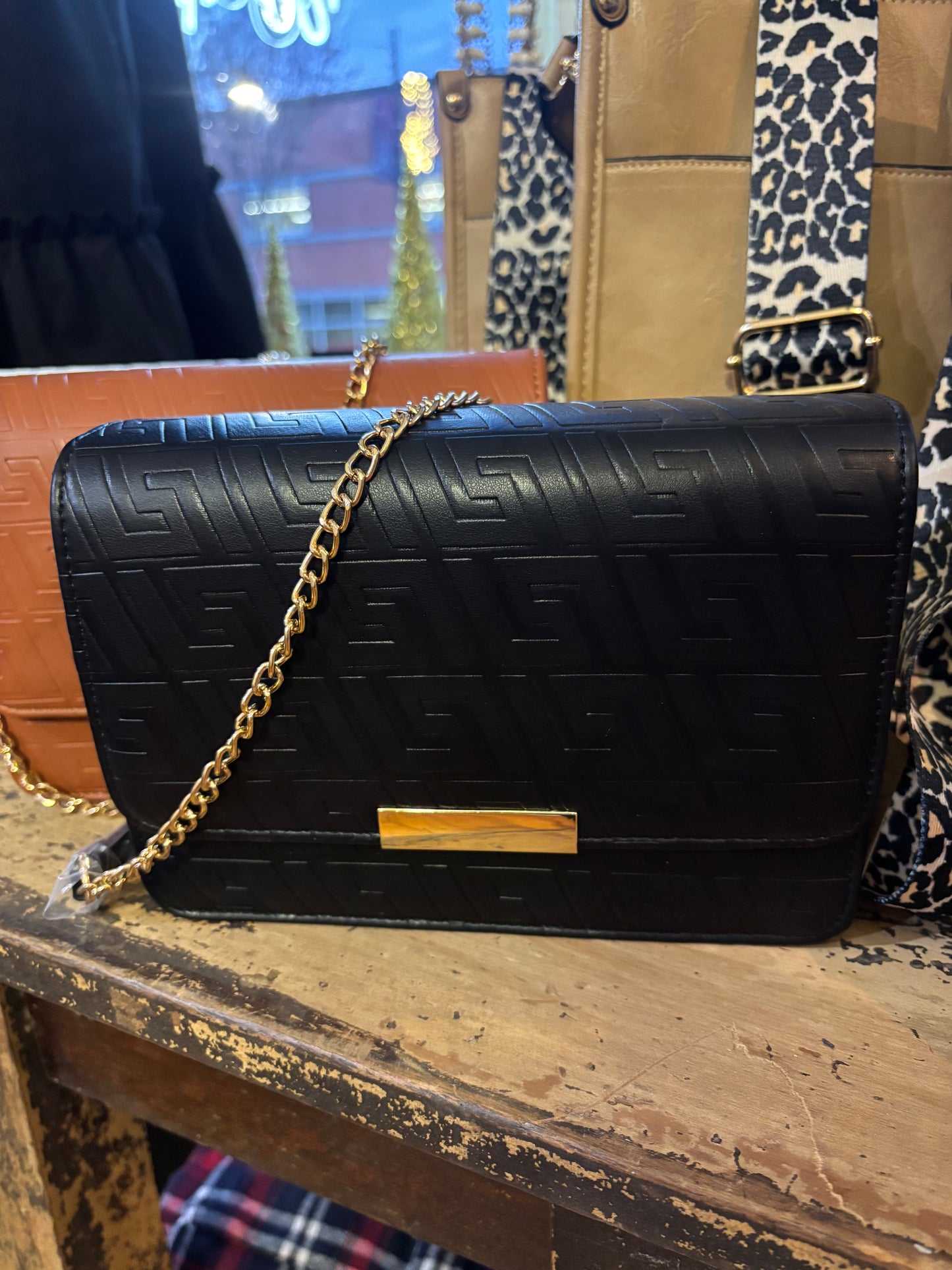 Cross Body Leather Purse