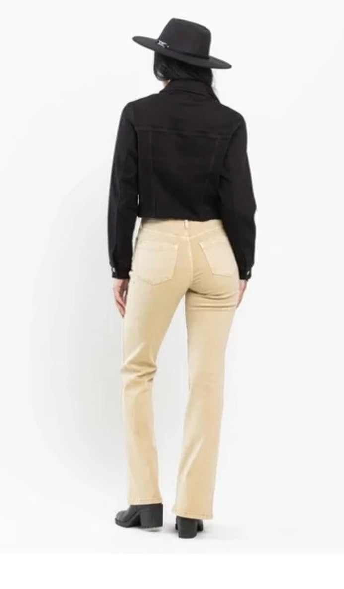 Judy Blues MR Khaki Denim Jeans