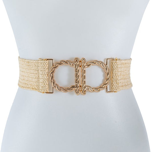 STRAW FASHION ONE SIZE BELT