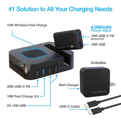 Naztech Ultimate Charging Station Pro