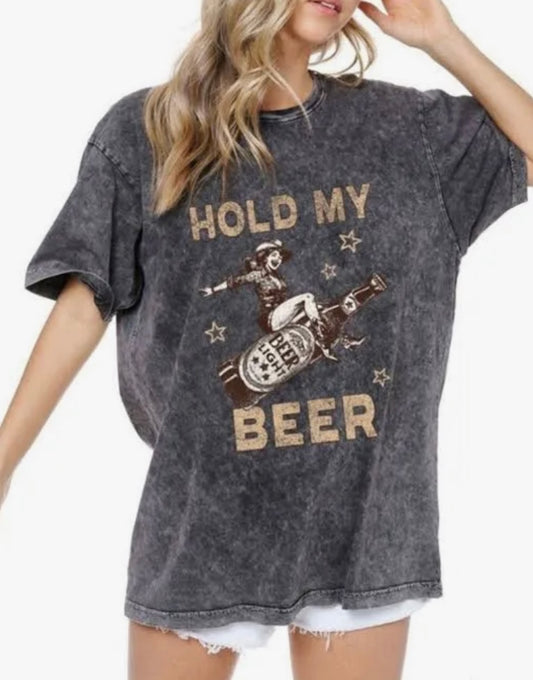 Hold My Beer Long Tee