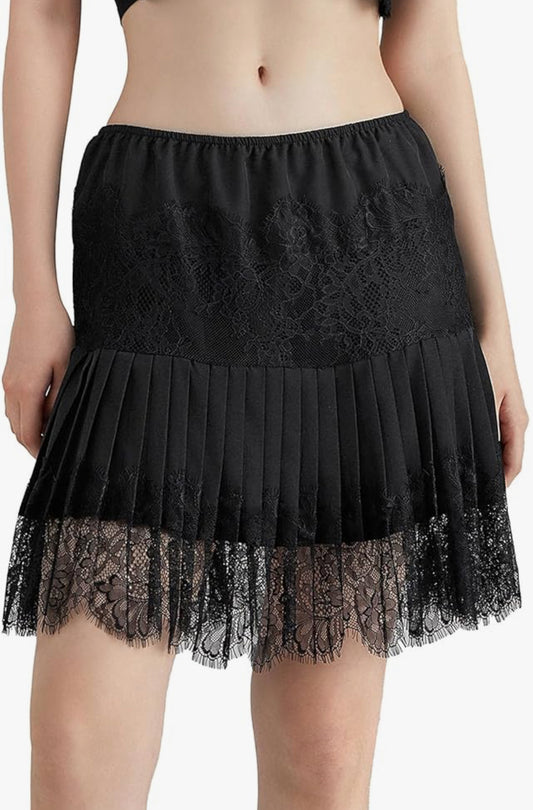 Zutter Black Slip Skirt
