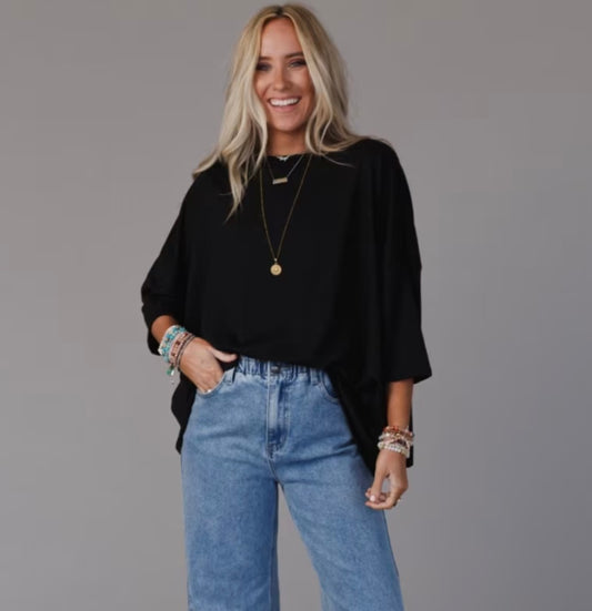 Three Bird Nest Black Top
