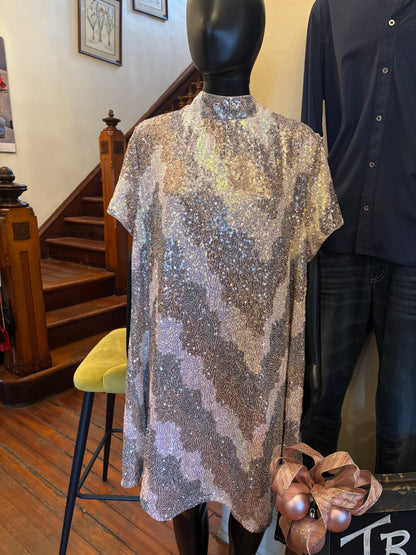 Celebration State Of Mind Sequin Dress Curves