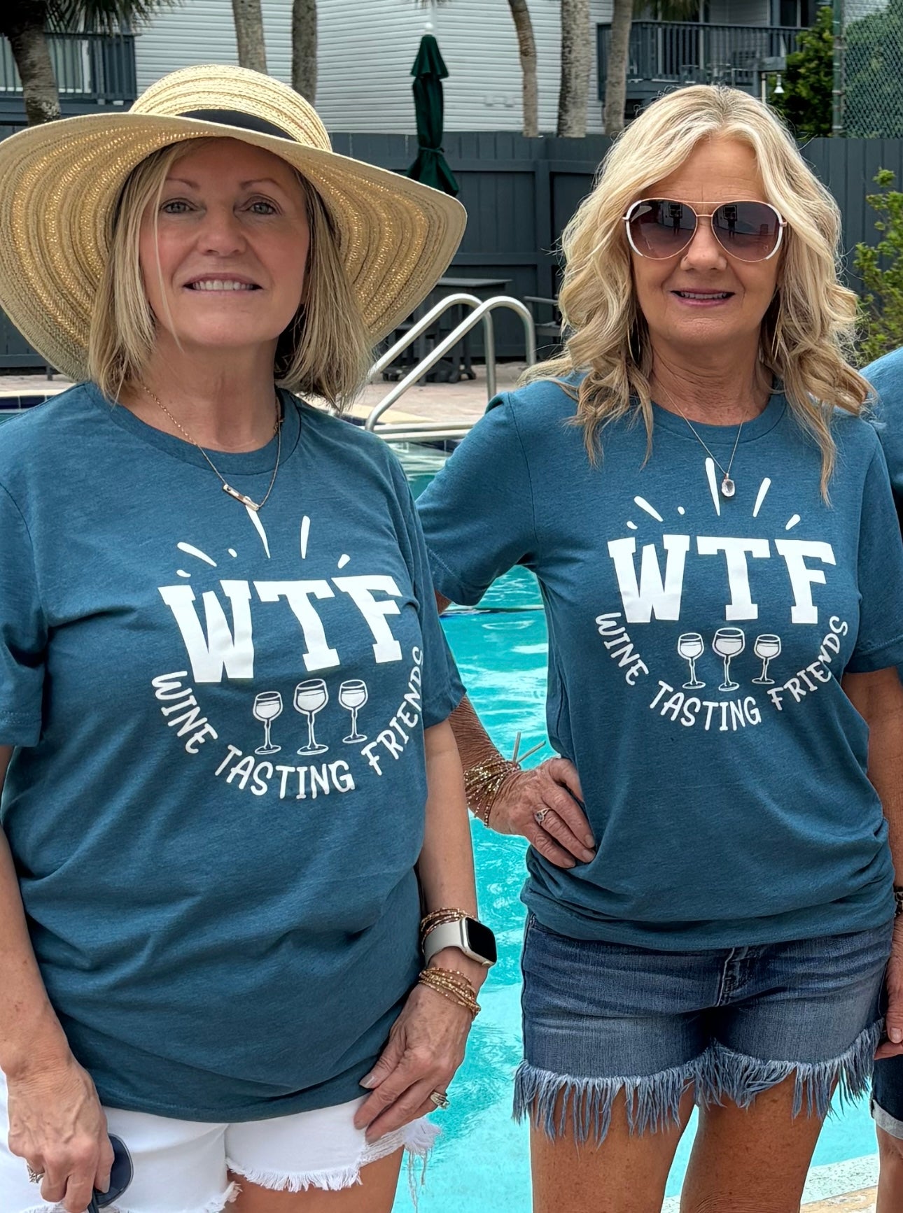 WTF Wine Tasting Friends T-Shirt