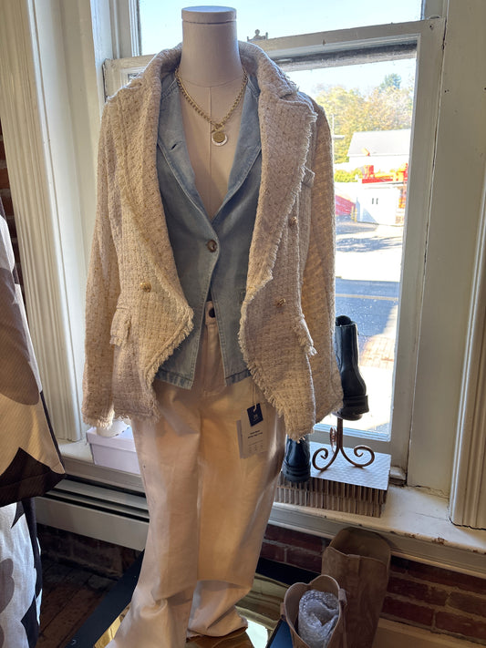 White Tweed Jacket