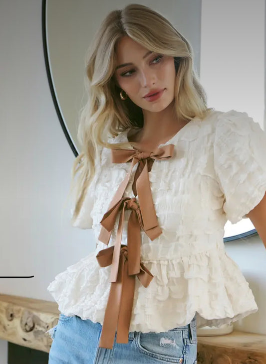 Bubble Babydoll Sweater