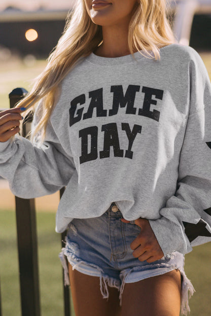 Grapefruit Orange Game Day Graphic Sweatshirt